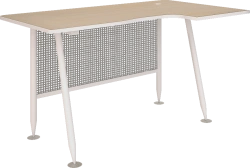 Teacher's desk (ergonomic desk with perforated headboard) FrStP 4.12