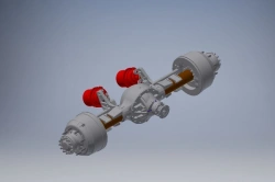 Rear axle with cam brakes 231.2400012-20.21-05K