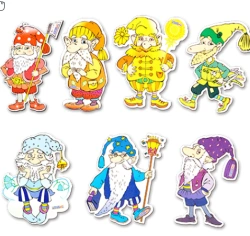 Set "Gnomes" (7 pieces) (m)