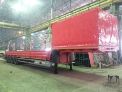 Semitrailer SAV 931824-0000050-10...30 (suspension: pneumatic, service braking system with EBS), with mechanical ladders, with l