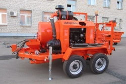 Trailer for patching asphalt pavement BCM-24.5