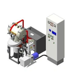 Vacuum chamber electric resistance furnace "Vega-1M".