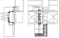 Railway traffic lights on bridges and cantilevers TU 32 TSSH 2141-2009