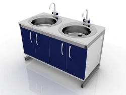 Laboratory table, 204 - 002-1-850, 1200x600x850