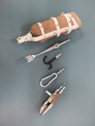 Working hand prosthesis, including partial and partial disarticulation of the hand PR0-P