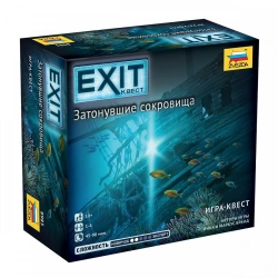 Board game " Exit Quest. Sunken Treasure"