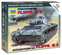 Assemblage model "German medium tank Pz.Kp.fw.III G"