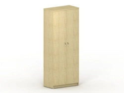 Storage cupboard with pull-out shelves