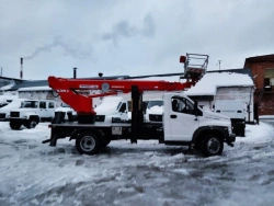 Truck hoist model T-24 on chassis GAZ-C41R13, GAZ-C41R33
