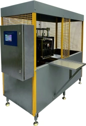 Installation for testing glassware for thermal resistance UIS-TS