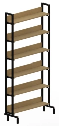 Metal office furniture of "DSK-Mebel" brand: shelves