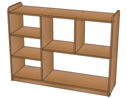 Shelving unit No.1 from the set ''Modular Corner'' H=900/ CJ21