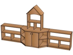 Set of furniture ''Teremok'' T-1/ NM47