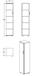 Wardrobe (series 402.40.183)