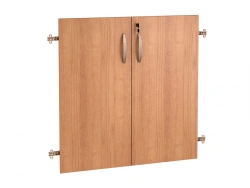 Furniture doors LDF of 2 sections with lock "Alpha 61".