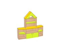 Toy wall "Small House" children's SI-DM