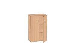 Document cabinet low, wide 700*383*1110 mm ASHM-70
