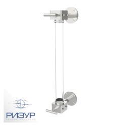 Bypass level indicators with sight glass RIZUR-NBK-GLASS-C series