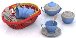 Set of tableware "Magic Hostess" Tea Set (24 items in a bag)