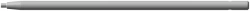 Hexagon screwdriver 2.5 mm with collet clamp