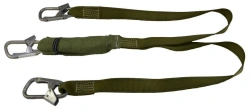 Personal protective equipment against falling from height. Antistatic two-shoulder sling with shock absorber, model SLa