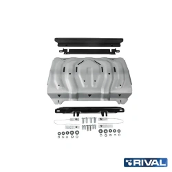 Metal protection for Mitsubishi L200 Triton 4WD (radiator) (2.4DID; 2.4DID H.P.) (2015-) / Pajero Sport 4WD (3.0i) (2016-) + com
