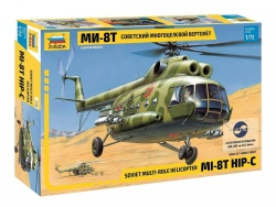 Assembled model "Mi-8 helicopter"