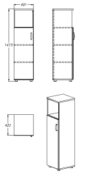 Wardrobe (series 404.40.147)