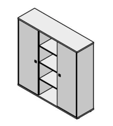 Wardrobe. Set of furniture "Rio Base"
