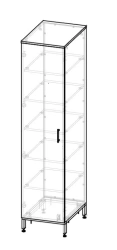 Metal high cupboard RM 06/05