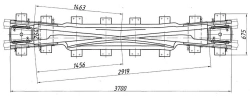 Blunt type P65 cross of type P65 mark 2/11 (project 1683.01.000)