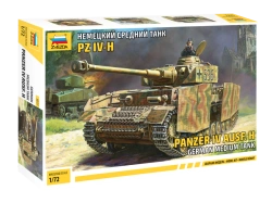 Assemblage model "German medium tank PZ IV-H"