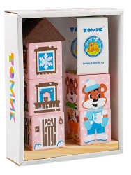 Cubes on a stick "Bear" (7 pieces), Item No. 4545-3