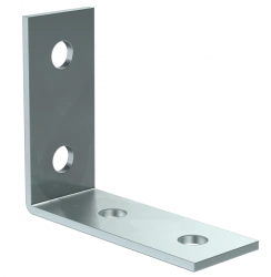 CLM50D-UDS-107-40 Double fixing angle for STRUT-profile EZ IEK