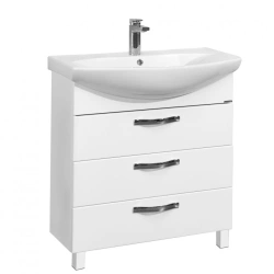 Cabinet under sink Aquaton Aria 80 H white 1A141301AA0101.A141.3.01A.A01.0