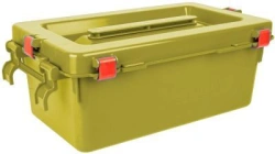 Container for collection, storage, preliminary disinfection and disinfection of consumables MK-04 according to TU 9398-001-44941