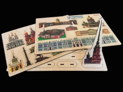 The game "St. Petersburg on the table"