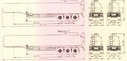 Semi-trailer tank (frameless construction), UST brand, type 946516, modifications 946516-B1-01, 946516-B1-02, 946516-B1-03, 9465