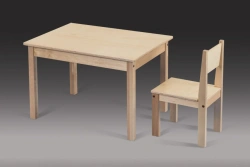 Children's table, marking "Yuginteriermebel" Ltd.