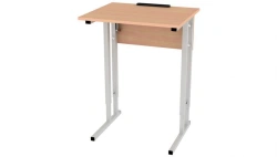 Single-seat adjustable pupil's table 5-7 p.y. with table top inclination angle 504.025