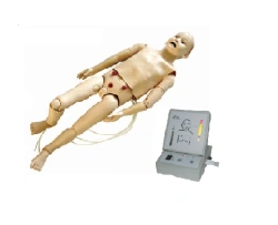 Multifunctional mannequin of a 5-year-old child (general care, CPR, auscultation), art. no. T434
