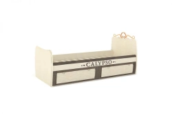 Calypso LD.509160.000 Bed 800 (Sonome H dark/Strikhlak )