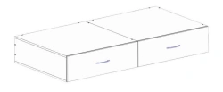 Drawers for bed TV-DJAK-6.13.01