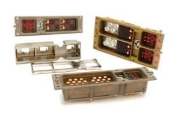 Rectangular radio frequency connectors brand SKP345