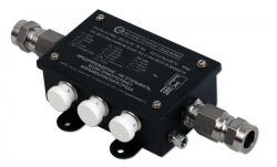 Stationary controller of digital sensors SKTSD-6/200 explosion-proof