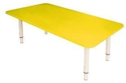 Children's wooden table for preschool institutions, adjustable. Model DSR-1.