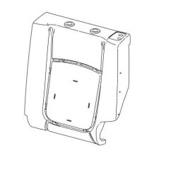 Rear seat backrest 40% 1601121