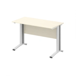 Office desk 140x59.6x74.5 maple of Sistema-M collection.