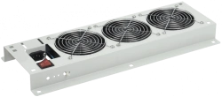 FM35-31M ITK Fan panel with switch 3 modules grey