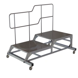 Installation stand 2-tier aluminium PM-700-600-600 undercarriage